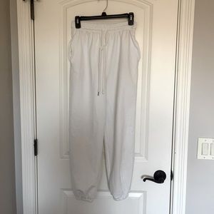 Women’s White Sweatpants